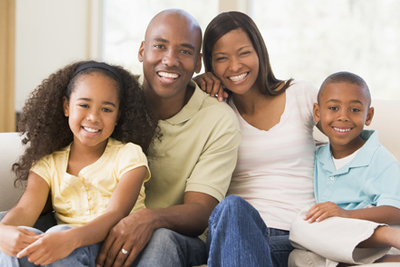 picture of an African-American Family