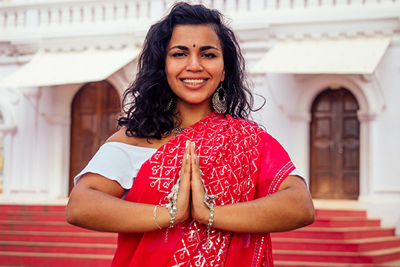 picture of a Hindu woman