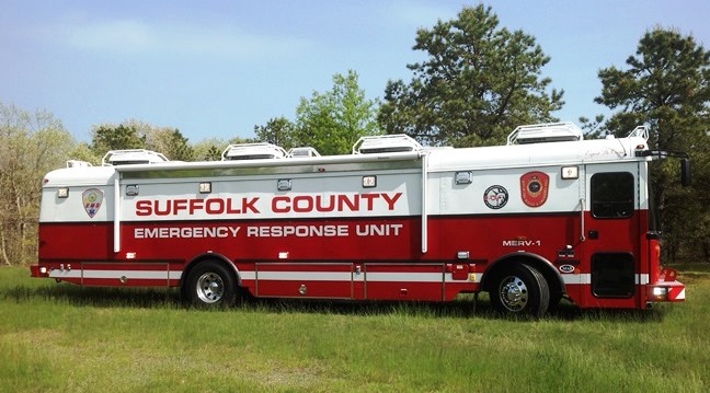 Picture of the Major Suffolk County Emergency Response Vehicle 