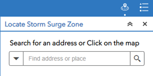 Locate Storm Surge Zone
