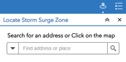 Locate Storm Surge Zone