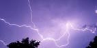 Graphic of a Lightning Storm - Go to Lightning Safety Page