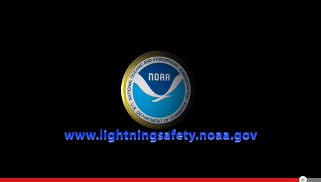Graphic from National Weather Service Lightning Safety Awareness video - Go to the video