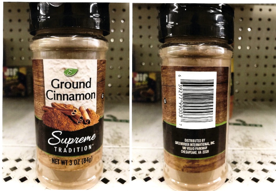 Supreme Tradition Ground Cinnamon