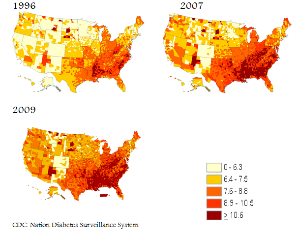 CDC Map Chart Data