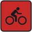 Bicycling icon