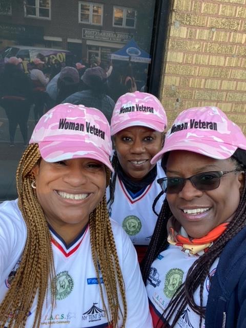 image of women and veterans in suffolk county's marathon