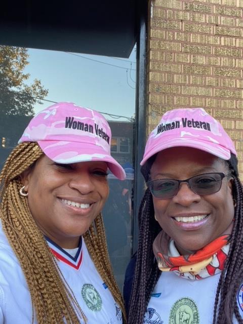 image of women and veterans in suffolk county's marathon