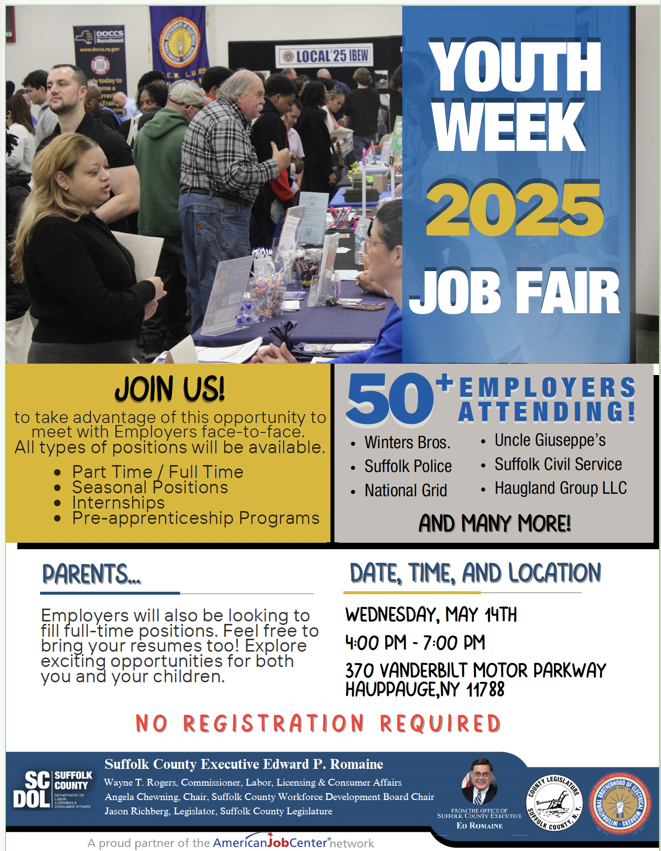 Youth Week 2025 Job Fair