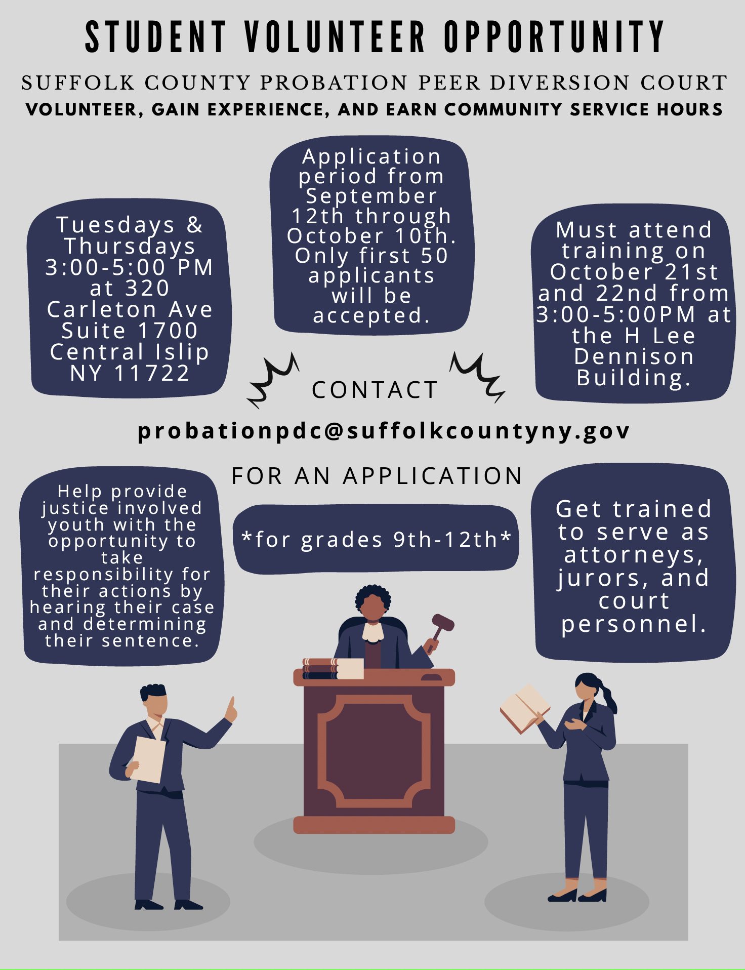 Student Volunteer Opportunity