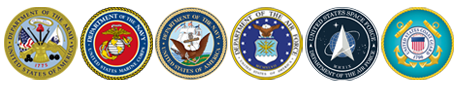 Official seals for the United States Armed Forces